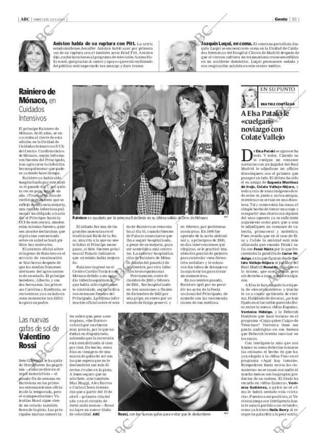 ABC MADRID 23-03-2005 página 93