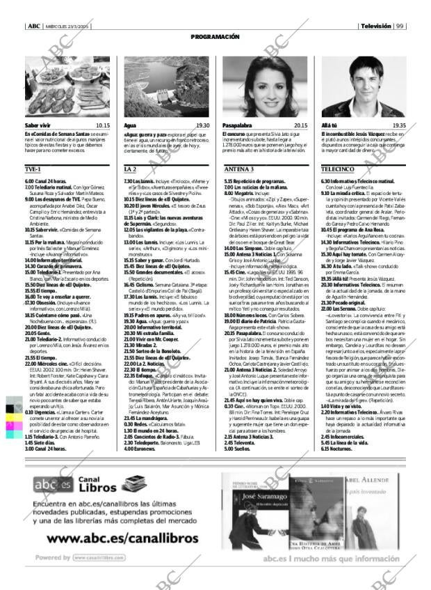 ABC MADRID 23-03-2005 página 99