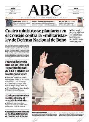ABC MADRID 24-03-2005 página 1