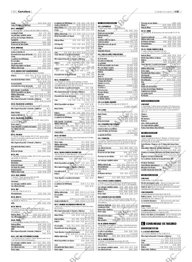 ABC MADRID 24-03-2005 página 58