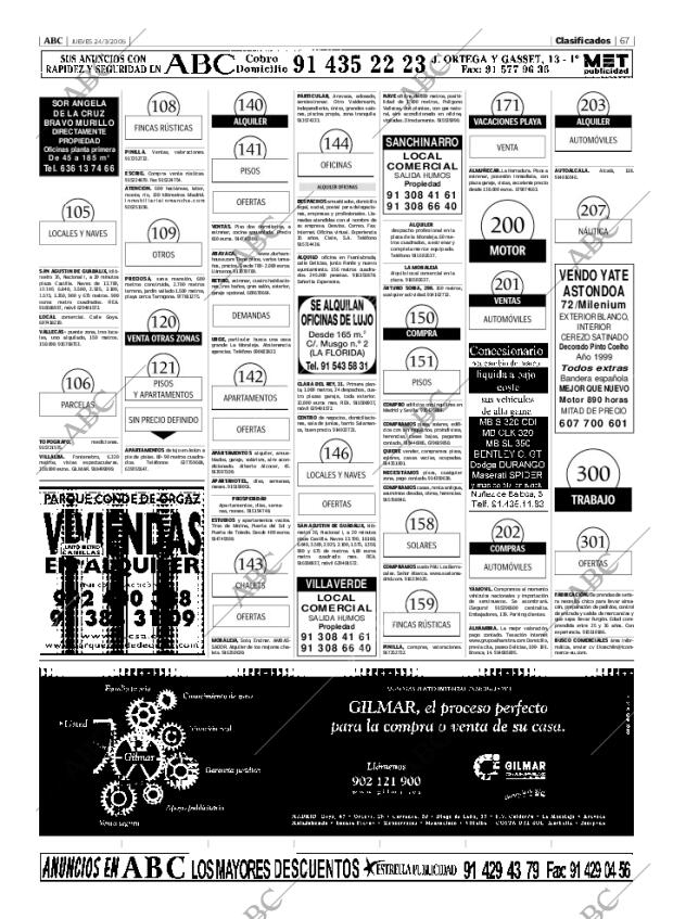 ABC MADRID 24-03-2005 página 67