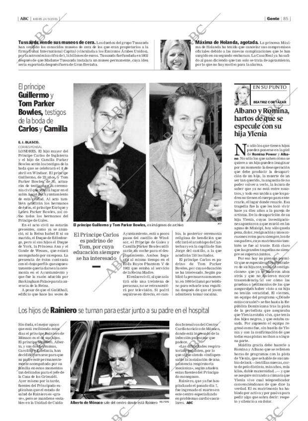 ABC MADRID 24-03-2005 página 85