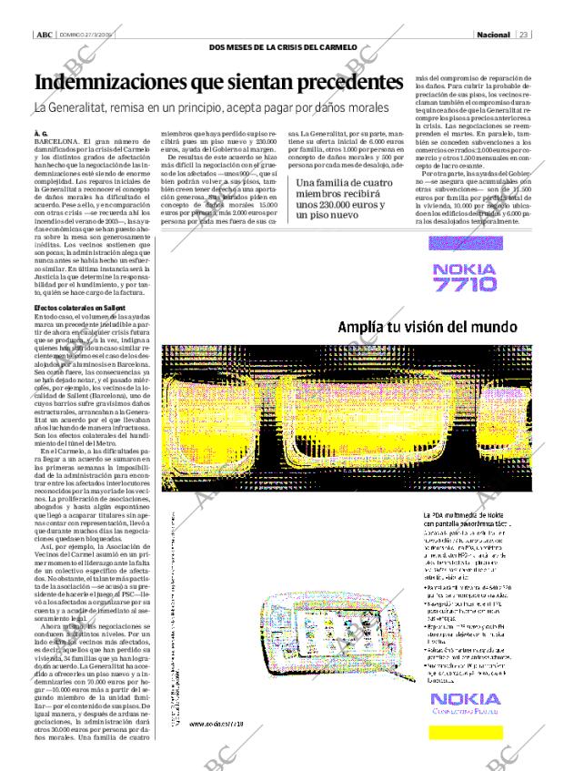 ABC MADRID 27-03-2005 página 23