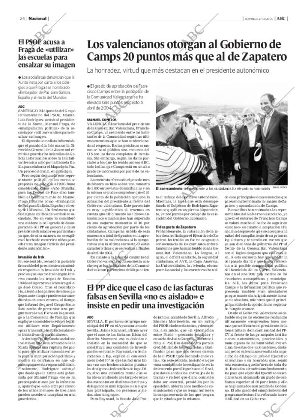 ABC MADRID 27-03-2005 página 24