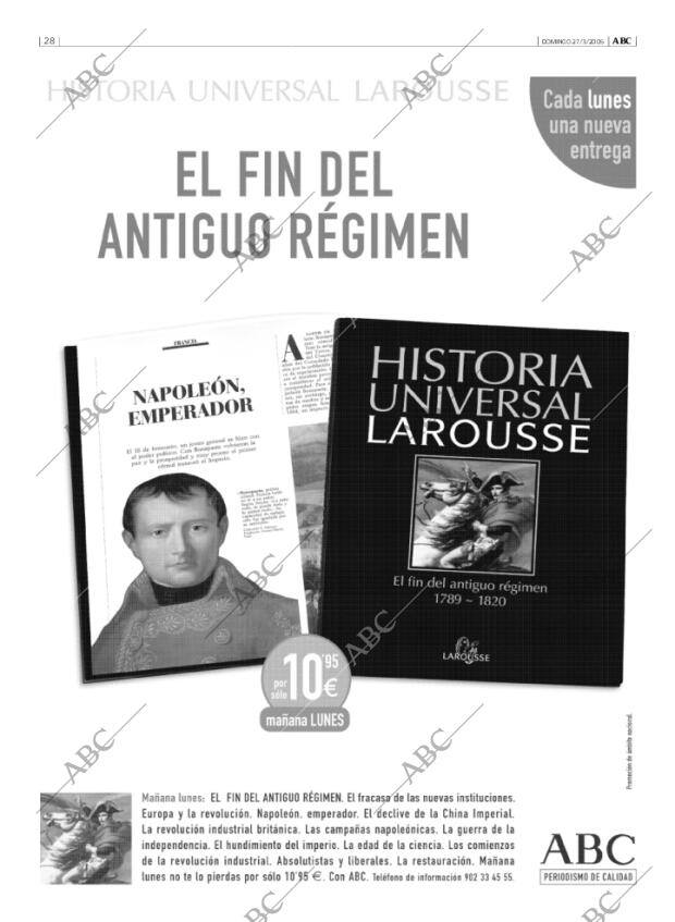 ABC MADRID 27-03-2005 página 28