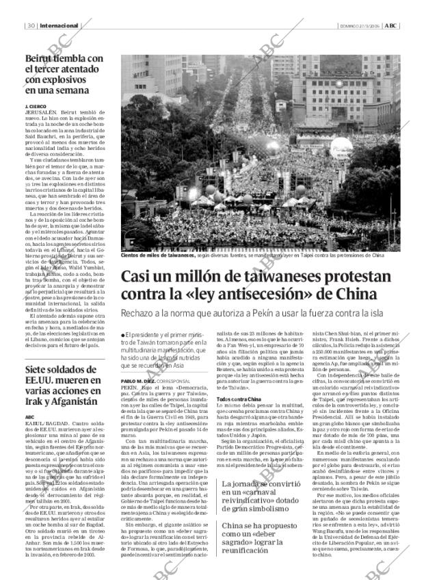 ABC MADRID 27-03-2005 página 30