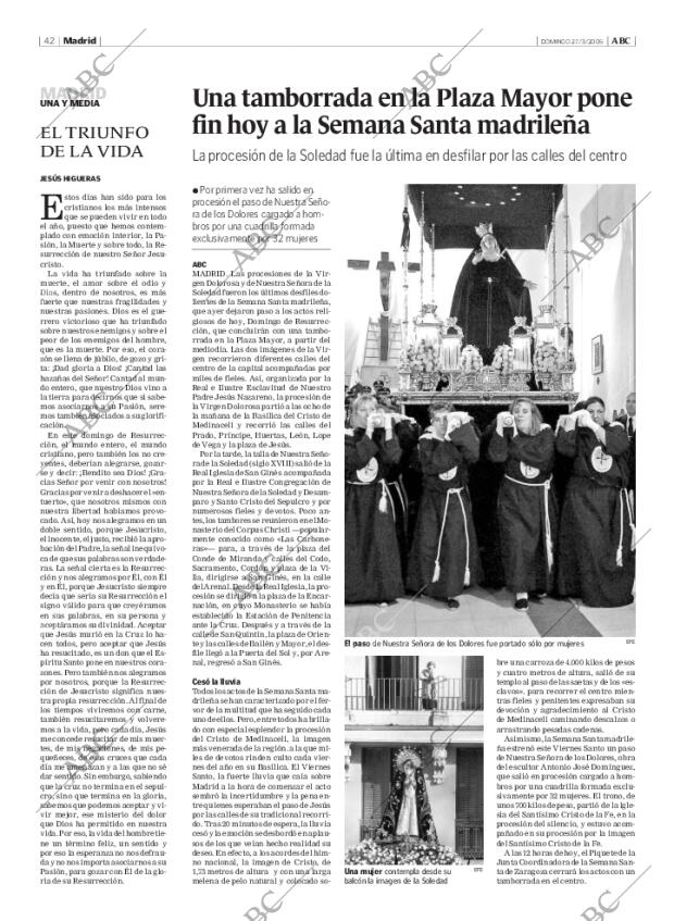 ABC MADRID 27-03-2005 página 42