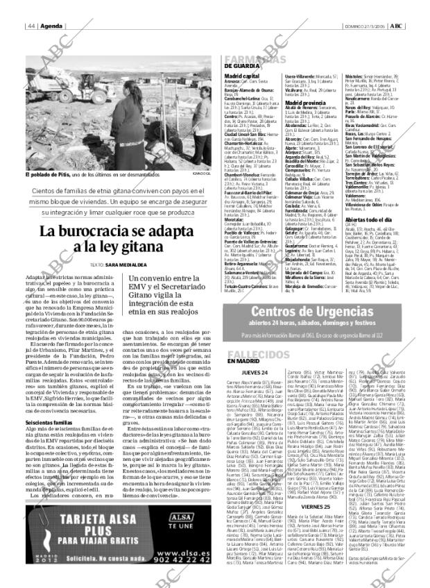 ABC MADRID 27-03-2005 página 44