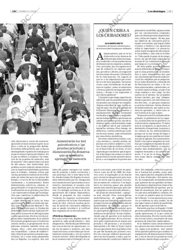 ABC MADRID 27-03-2005 página 49