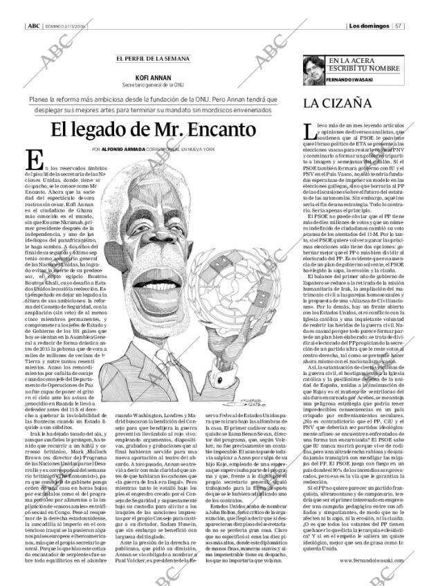 ABC MADRID 27-03-2005 página 57