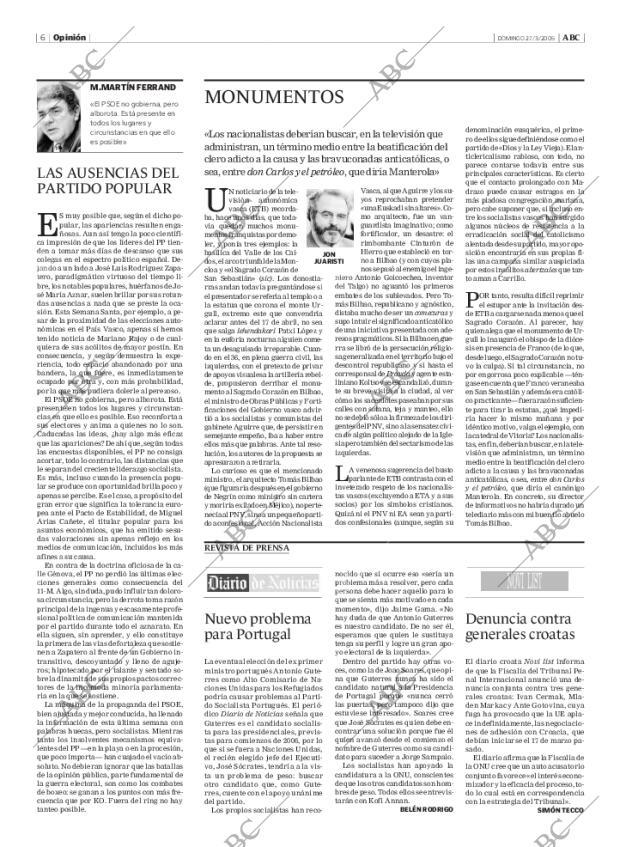 ABC MADRID 27-03-2005 página 6