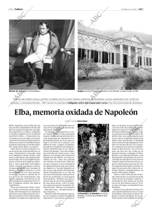 ABC MADRID 27-03-2005 página 64