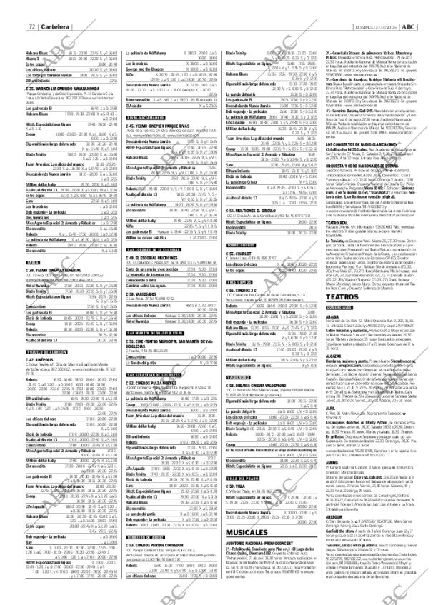 ABC MADRID 27-03-2005 página 72