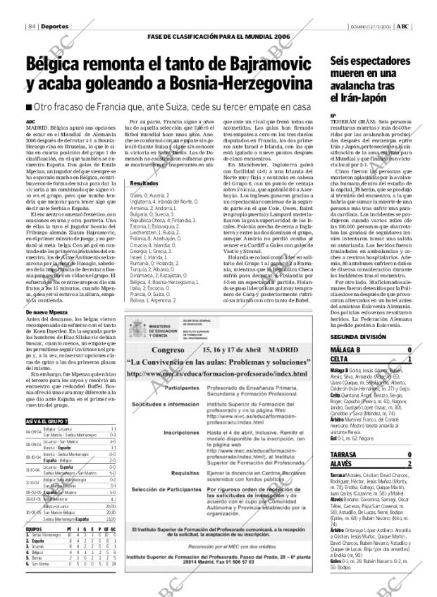 ABC MADRID 27-03-2005 página 84