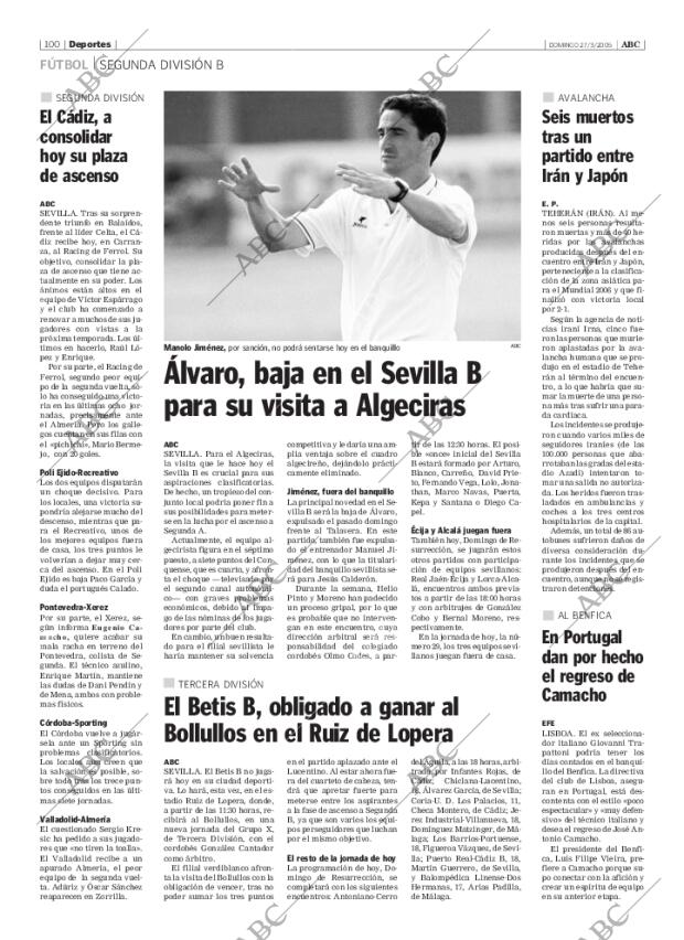ABC SEVILLA 27-03-2005 página 100