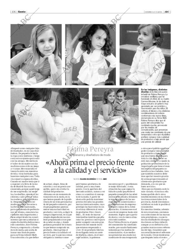 ABC SEVILLA 27-03-2005 página 106