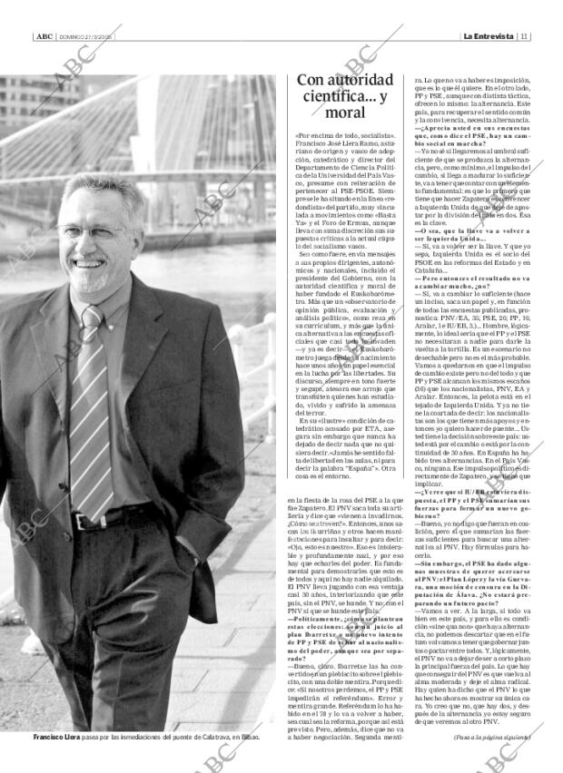 ABC SEVILLA 27-03-2005 página 11