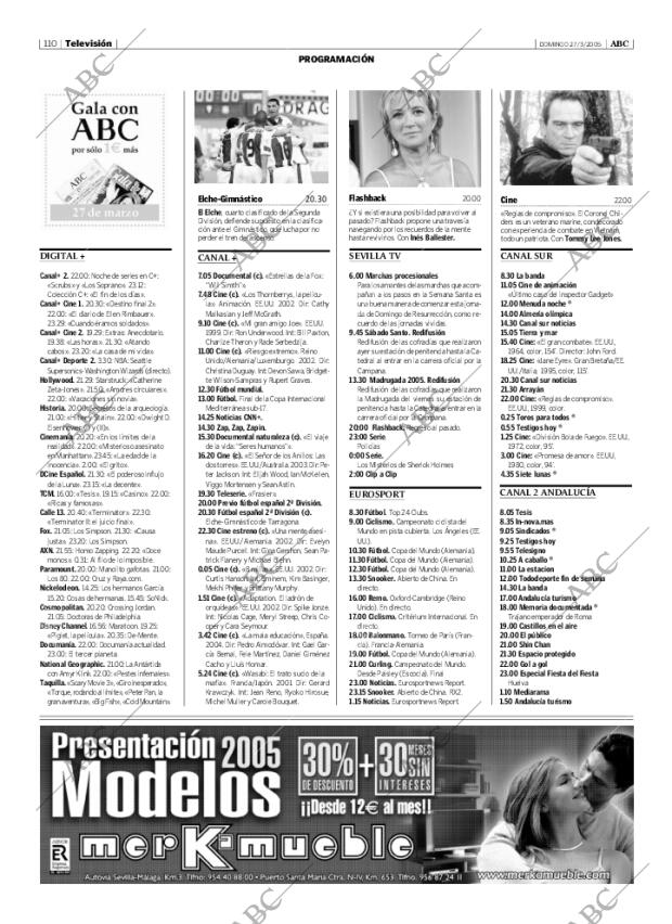 ABC SEVILLA 27-03-2005 página 110