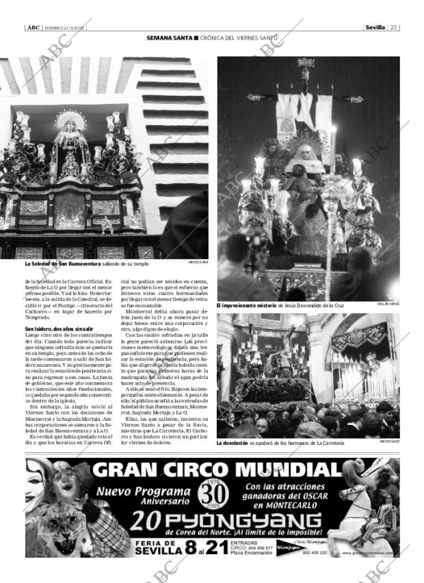 ABC SEVILLA 27-03-2005 página 23