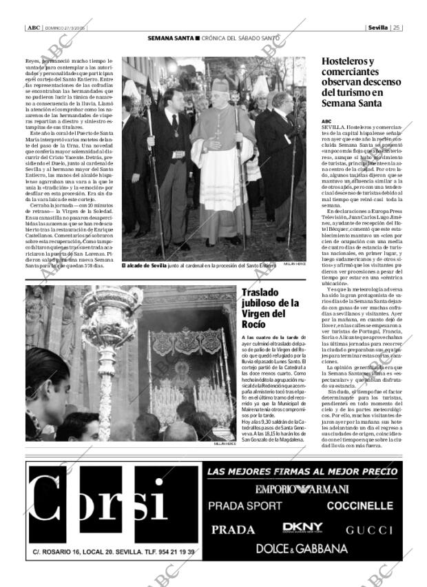 ABC SEVILLA 27-03-2005 página 25