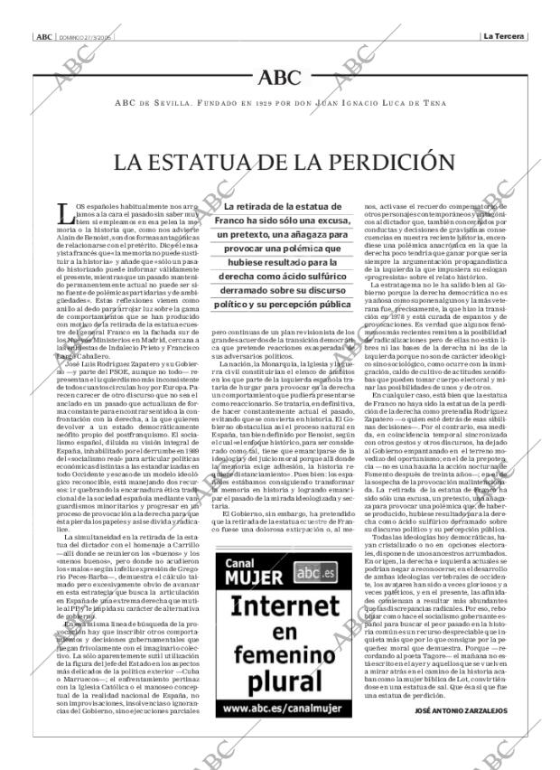 ABC SEVILLA 27-03-2005 página 3