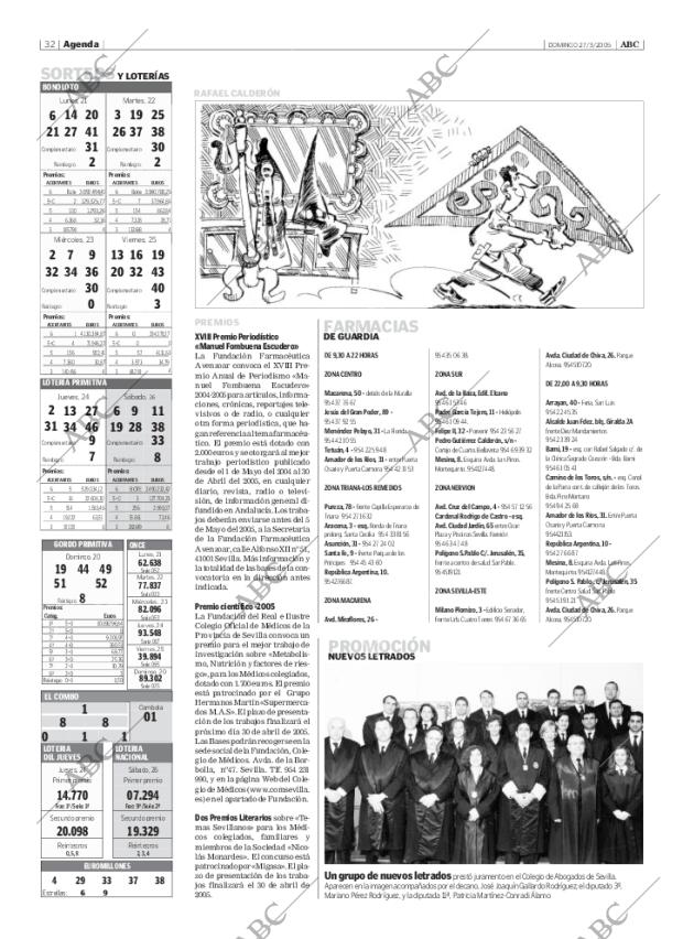 ABC SEVILLA 27-03-2005 página 32