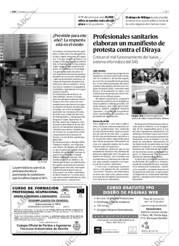 ABC SEVILLA 27-03-2005 página 35