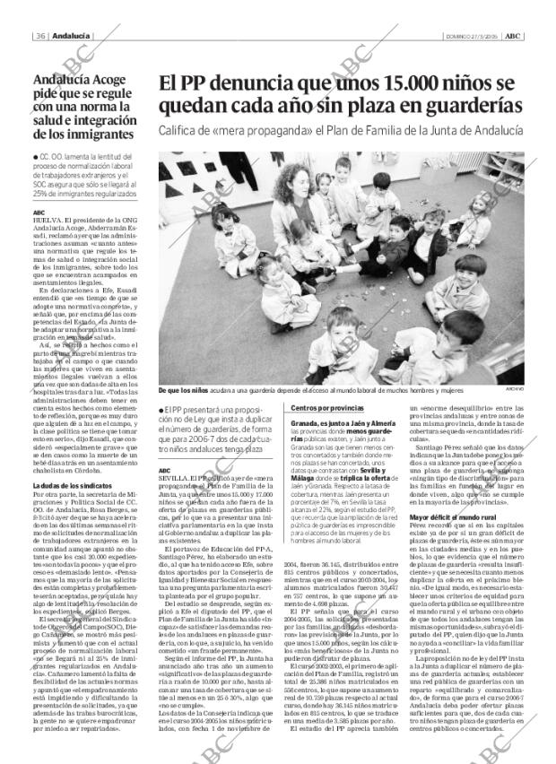 ABC SEVILLA 27-03-2005 página 36