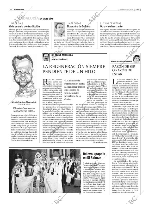 ABC SEVILLA 27-03-2005 página 38