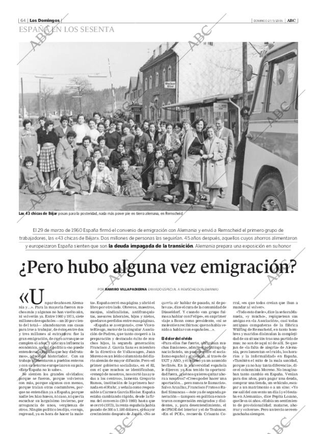 ABC SEVILLA 27-03-2005 página 64