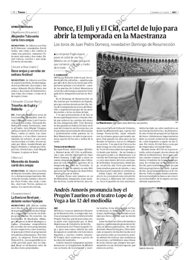 ABC SEVILLA 27-03-2005 página 78