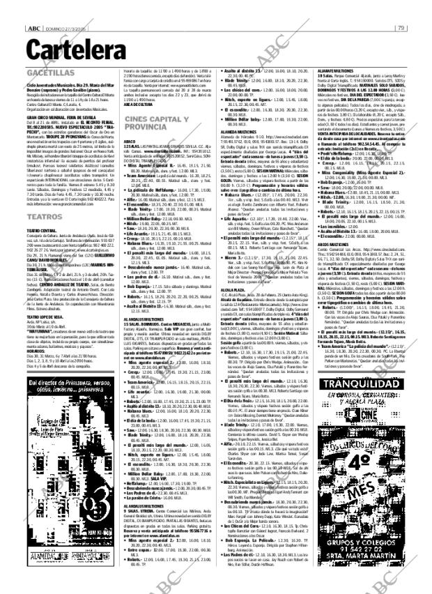 ABC SEVILLA 27-03-2005 página 79