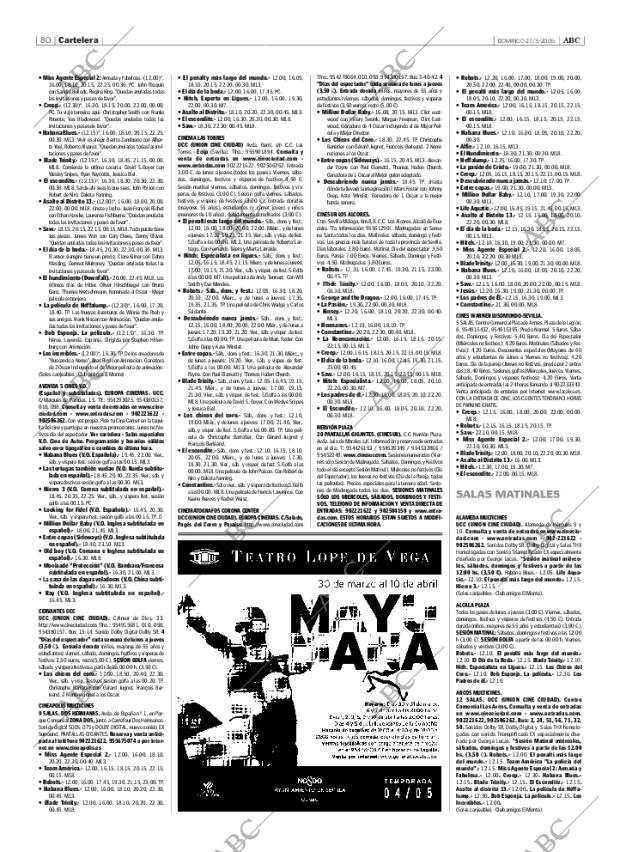 ABC SEVILLA 27-03-2005 página 80