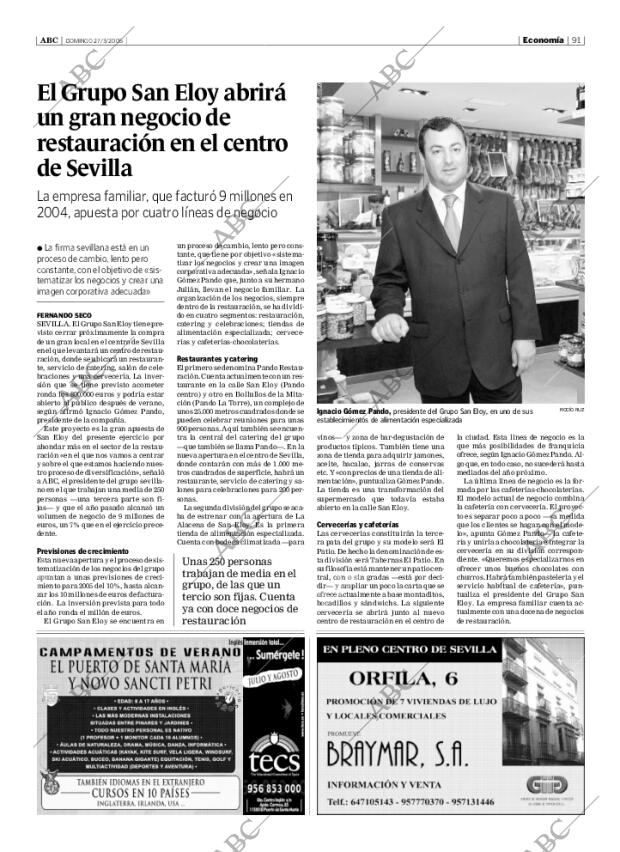 ABC SEVILLA 27-03-2005 página 91