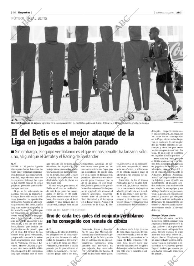 ABC SEVILLA 27-03-2005 página 96