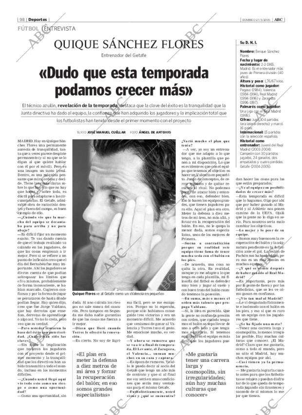 ABC SEVILLA 27-03-2005 página 98