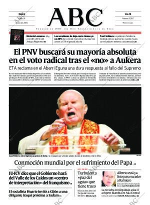 ABC MADRID 28-03-2005 página 1