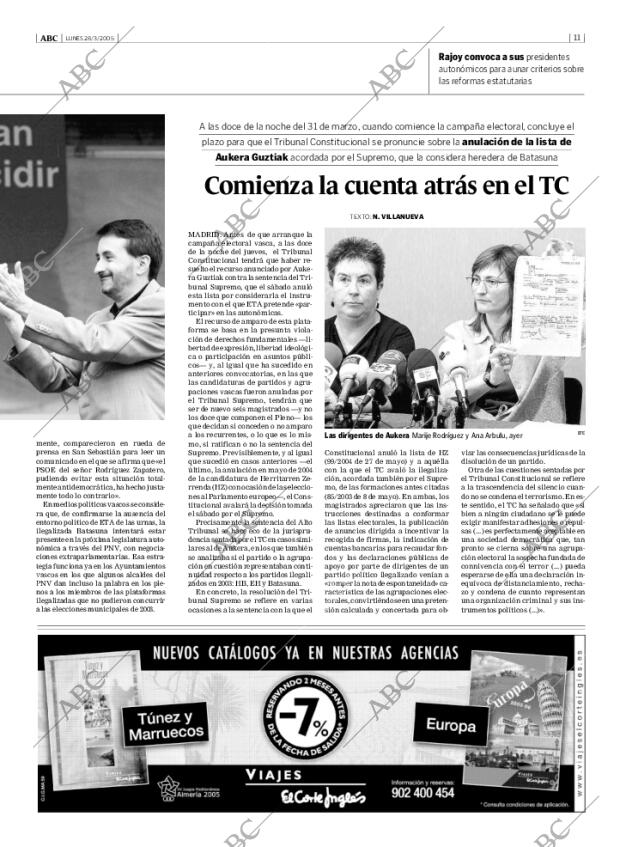 ABC MADRID 28-03-2005 página 11