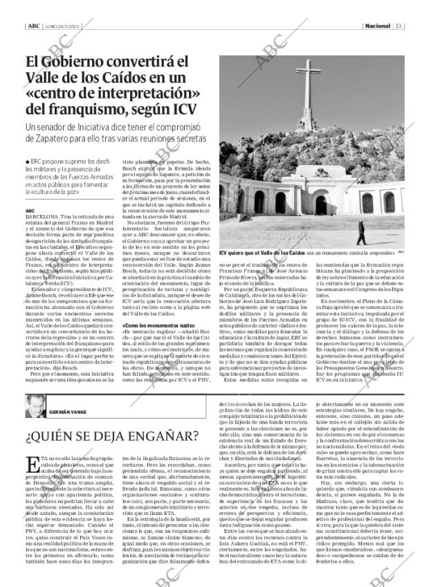 ABC MADRID 28-03-2005 página 13