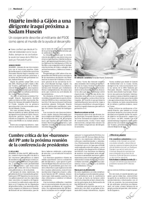 ABC MADRID 28-03-2005 página 14