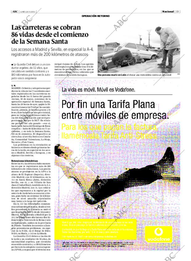 ABC MADRID 28-03-2005 página 19