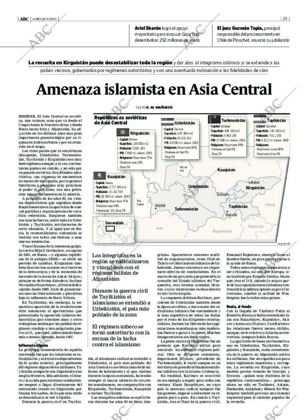 ABC MADRID 28-03-2005 página 23
