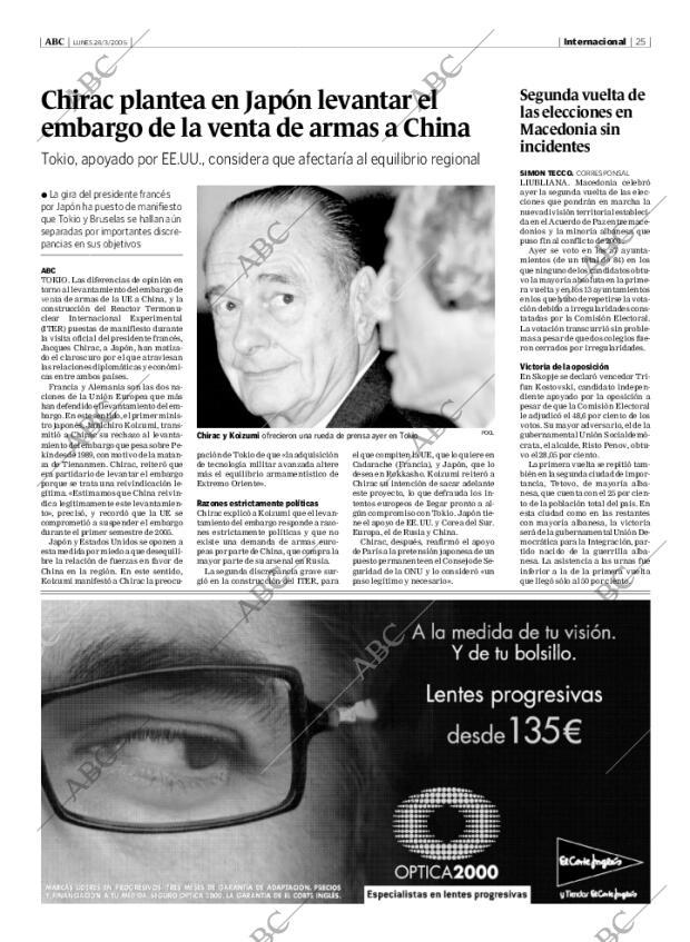 ABC MADRID 28-03-2005 página 25