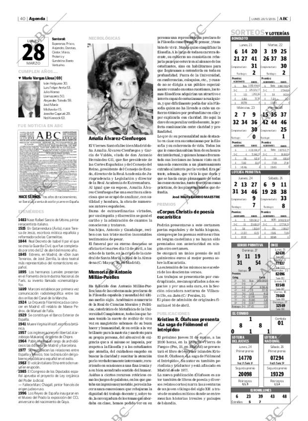 ABC MADRID 28-03-2005 página 40