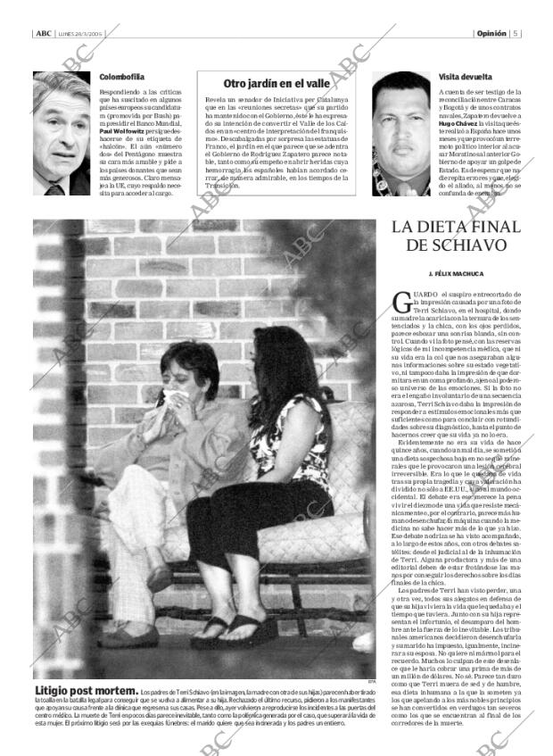 ABC MADRID 28-03-2005 página 5