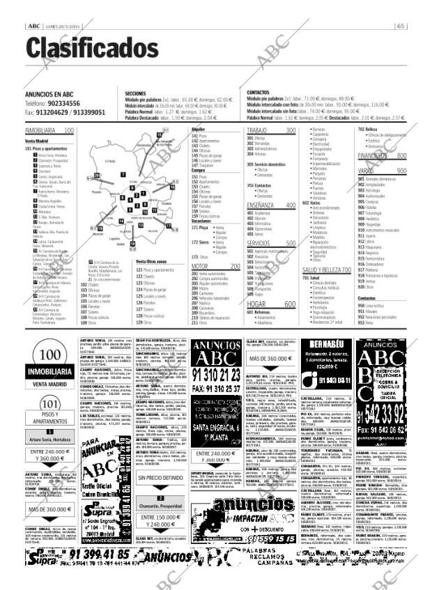 ABC MADRID 28-03-2005 página 65