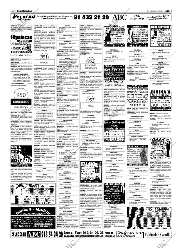 ABC MADRID 28-03-2005 página 72