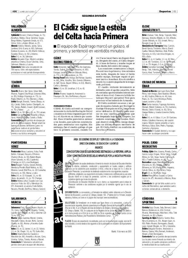 ABC MADRID 28-03-2005 página 81