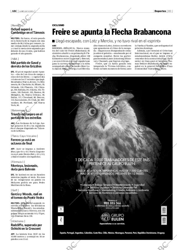 ABC MADRID 28-03-2005 página 83