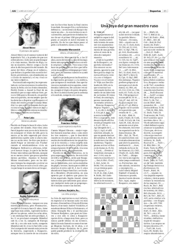 ABC MADRID 28-03-2005 página 85